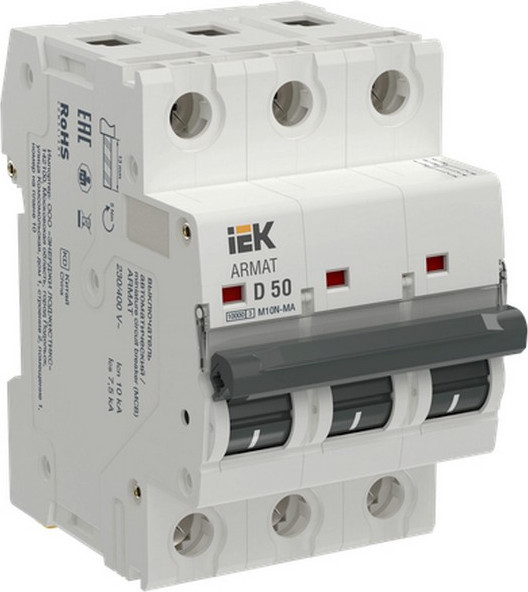 Выключатель автоматический IEK Armat AR-M10N-MA-3-D050 - фото