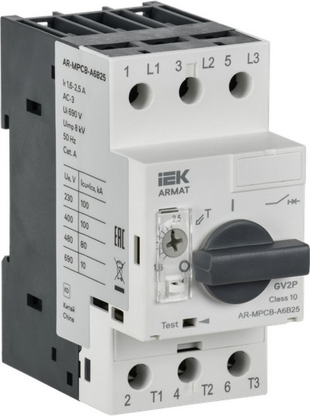 Выключатель автоматический IEK Armat AR-MPCB-A6B25 - фото