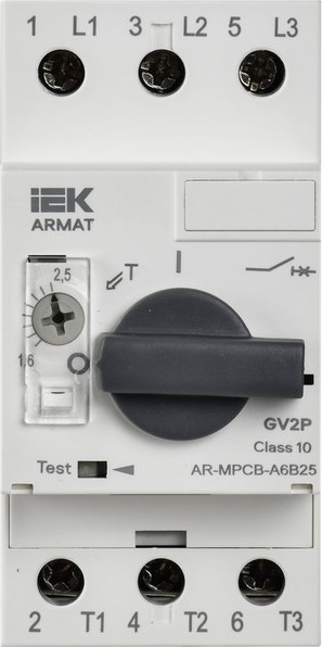 Выключатель автоматический IEK Armat AR-MPCB-A6B25