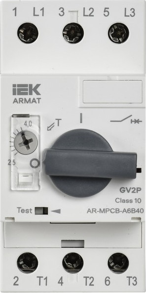 Выключатель автоматический IEK Armat AR-MPCB-A6B40