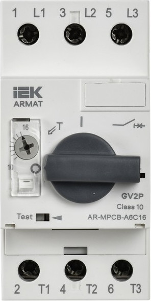 Выключатель автоматический IEK Armat AR-MPCB-A6C16
