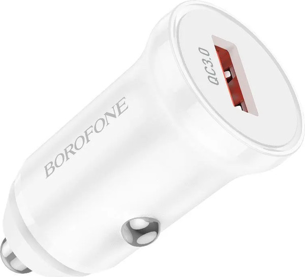 Адаптер питания автомобильный Borofone BZ18 - фото