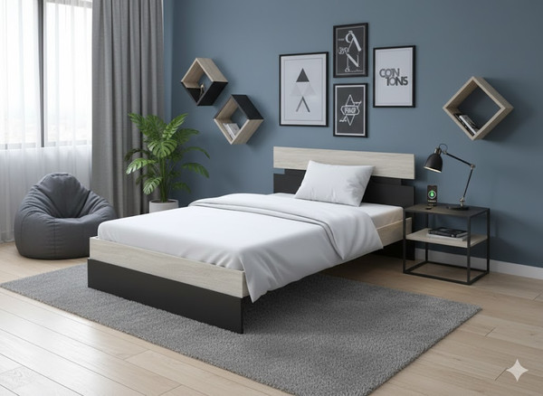 Односпальная кровать Proson Milton 80x200