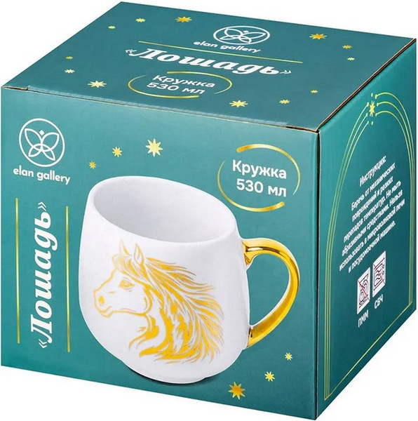 Кружка Elan Gallery Лошадь / 880269