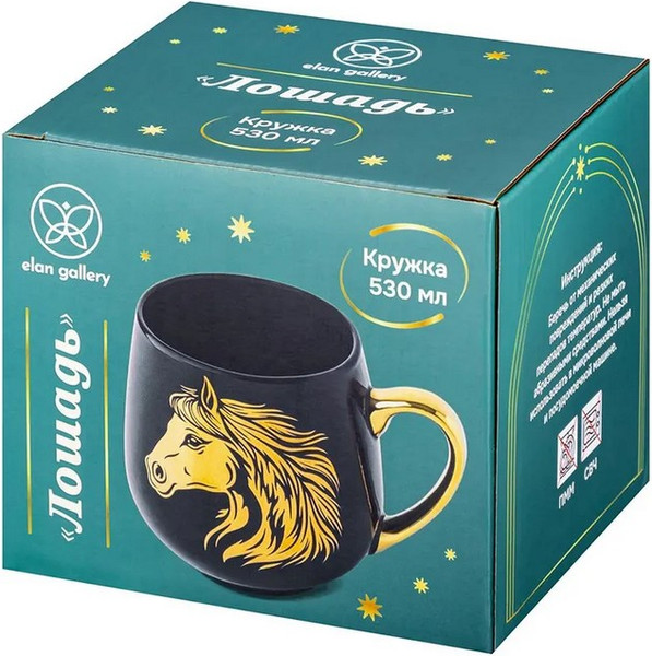 Кружка Elan Gallery Лошадь / 880270