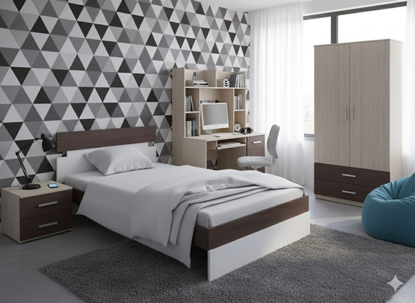 Односпальная кровать Proson Milton 80x190