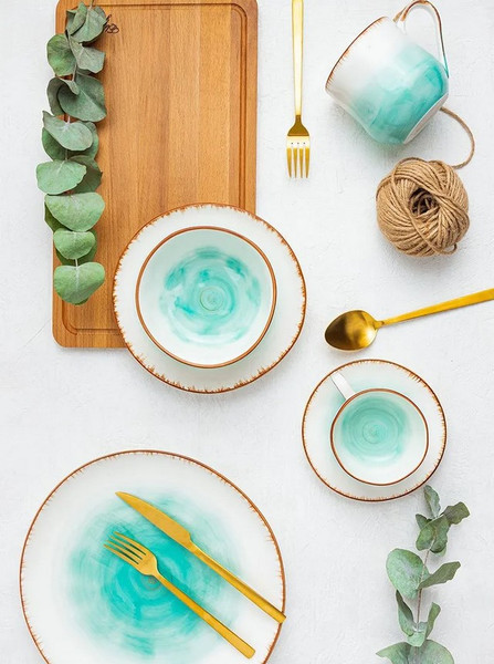 Чашка с блюдцем Elan Gallery Кантри / 760279