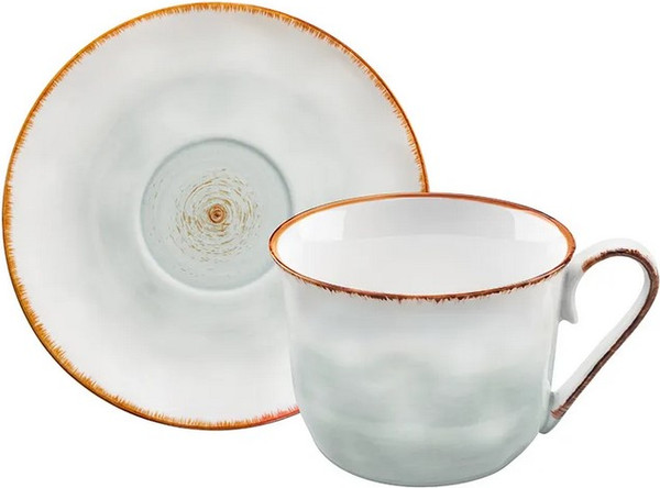 Чашка с блюдцем Elan Gallery Кантри / 760280