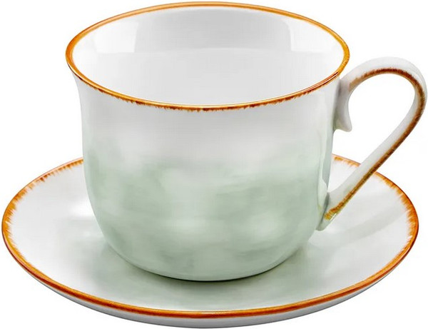 Чашка с блюдцем Elan Gallery Кантри / 760282 - фото