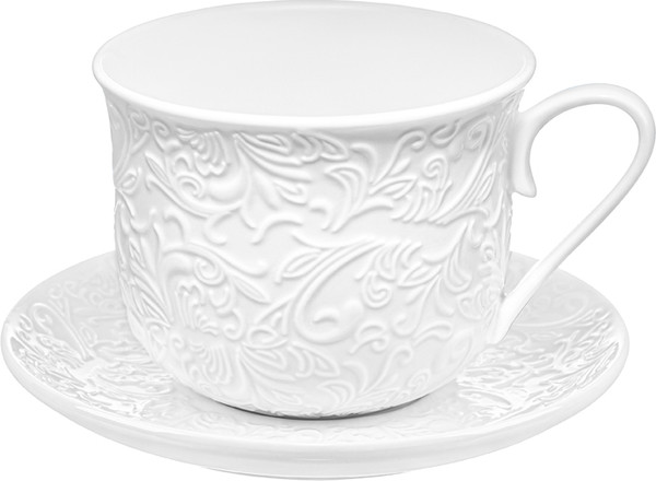 Чашка с блюдцем Elan Gallery Лоза / 950444 - фото