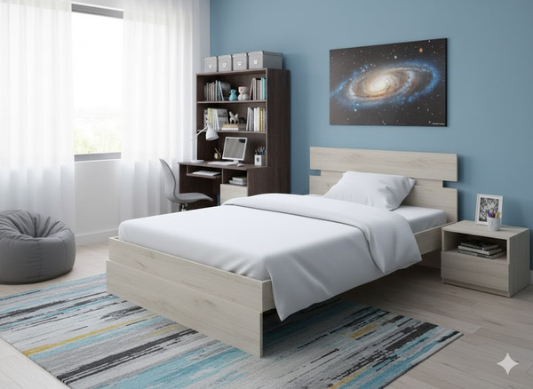 Односпальная кровать Proson Milton 90x200