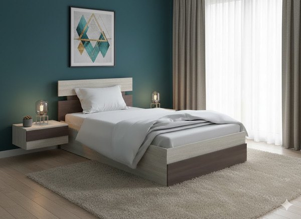 Односпальная кровать Proson Milton с ПМ 90x190