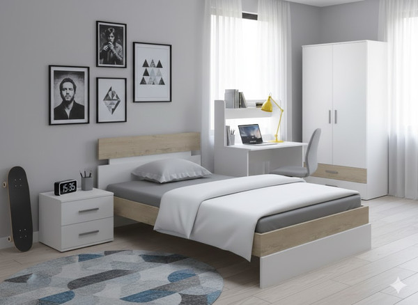 Односпальная кровать Proson Milton 90x190