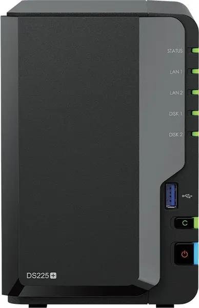 NAS сервер Synology DS225+ - фото