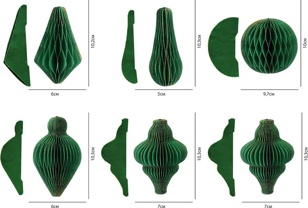 Набор елочных игрушек Золотая сказка 592541