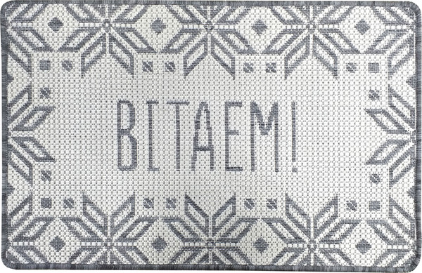 Коврик грязезащитный Витебские ковры 19 24С56-ВИ sz4317 a4 - фото