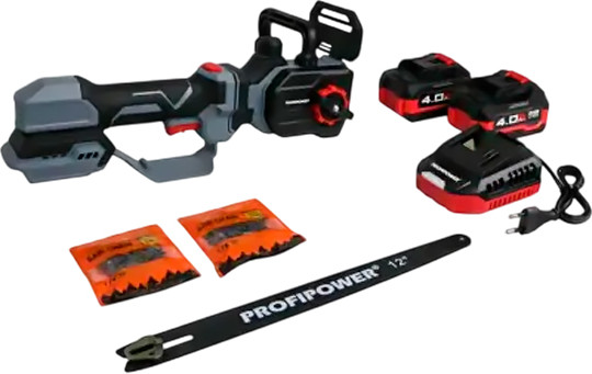 Пила цепная аккумуляторная Profipower PL-12 / E0285 - фото