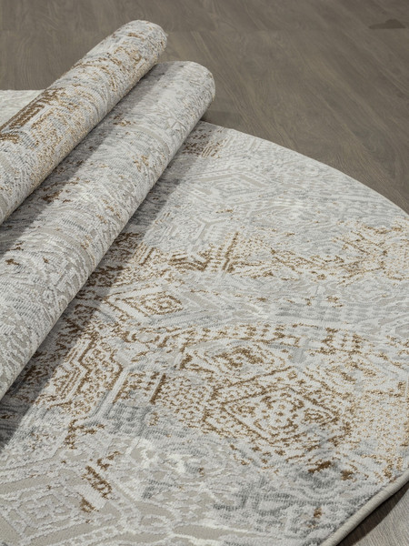 Ковер Merinos Palermo F281-OVAL-GRAY-GREEN