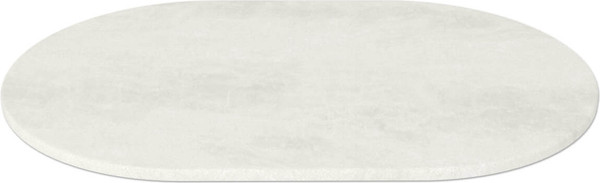 Обеденный стол Sheffilton SHT-TU104/120-80 овальный (черный муар/бетон крем)