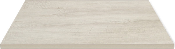 Обеденный стол Sheffilton SHT-TU104/80/80 (белый муар/дуб беленый)