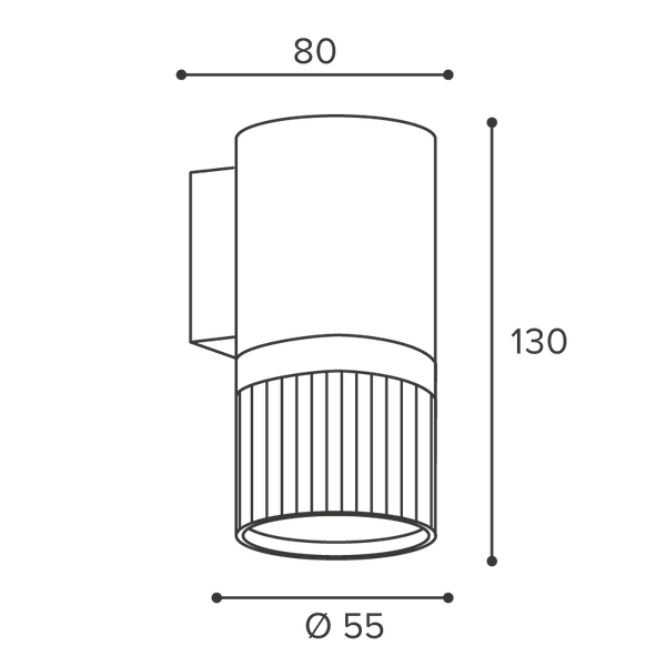 Бра Wolta WSL-GU10/W19WG