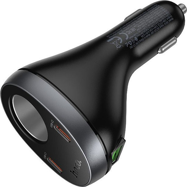 Адаптер питания автомобильный Hoco Z61A