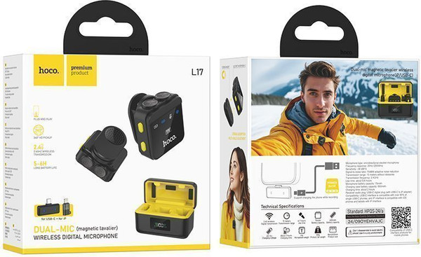 Радиосистема микрофонная Hoco L17