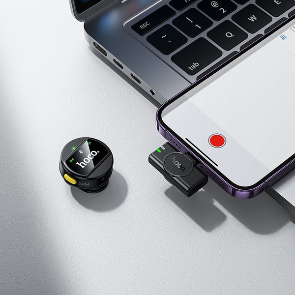 Радиосистема микрофонная Hoco L21 Lightning