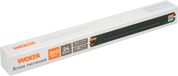 Блок питания для светодиодной ленты Wolta LD-200W/03-24V
