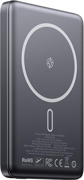 Портативное зарядное устройство McDodo MC-4651 MagSafe Metal Ultra-Thin 10000mAh 20W - фото