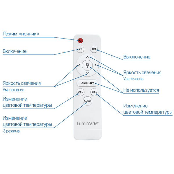 Потолочный светильник LuminArte CLL53