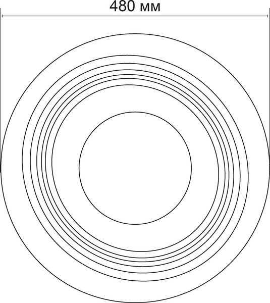 Потолочный светильник LuminArte CLL53