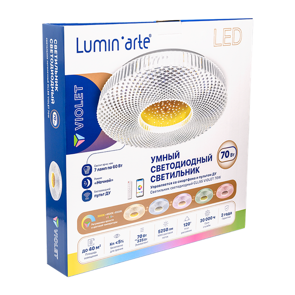 Потолочный светильник LuminArte CLL55