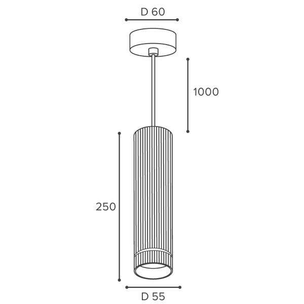 Потолочный светильник Wolta WSL-GU10/P18BG