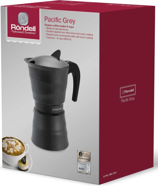 Гейзерная кофеварка Rondell RDA-1901