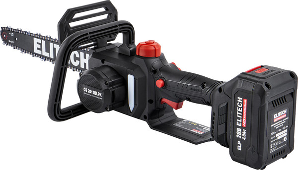 Пила цепная аккумуляторная Elitech CS 2012BLPK / 211701 - фото