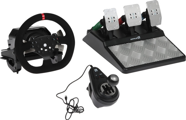 Игровой руль Artplays V-1600 Pro Plus Force Feedback / ART39 - фото