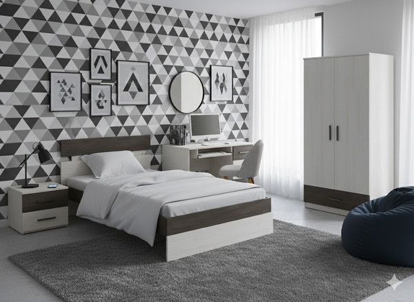 Односпальная кровать Proson Milton 80x190