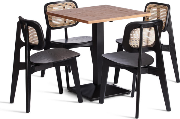 Стул Tetchair Odin дерево вяз/ротанг