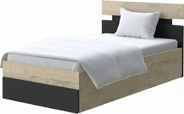 Односпальная кровать Proson Milton с ПМ 90x200 - фото