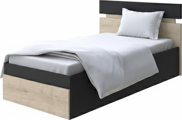 Односпальная кровать Proson Milton с ПМ 90x200 - фото