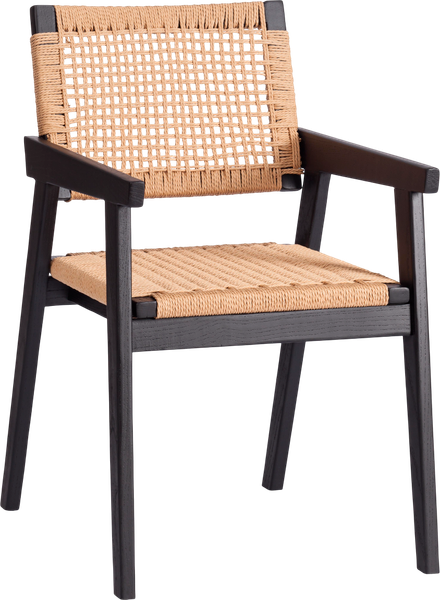 Стул Tetchair Vanheim дерево вяз/бечевка - фото