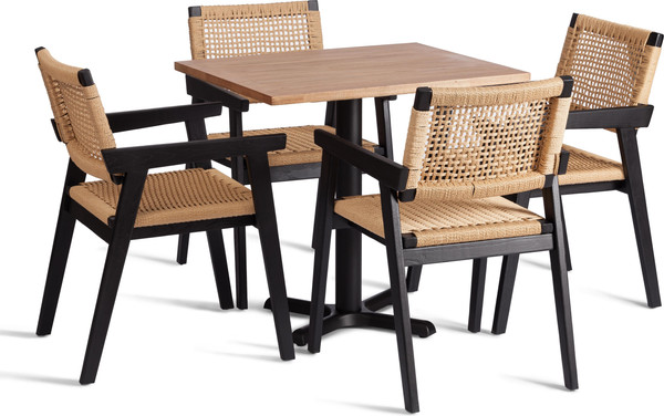 Стул Tetchair Vanheim дерево вяз/бечевка