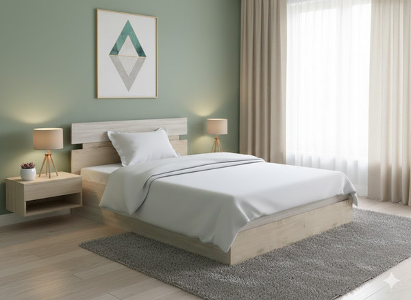 Односпальная кровать Proson Milton с ПМ 80x200