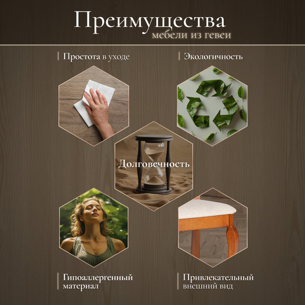 Набор стульев Tetchair Aphrodite 46x54x99