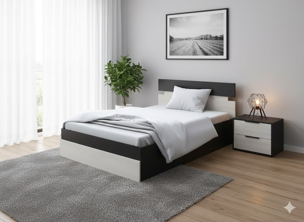 Односпальная кровать Proson Milton с ПМ 124 80x190