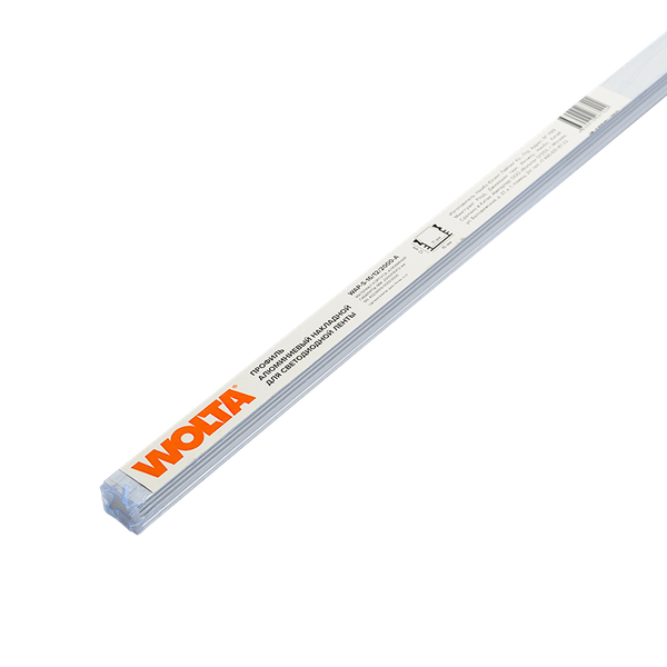 Профиль для светодиодной ленты Wolta WAP-S-16/12/2000-A