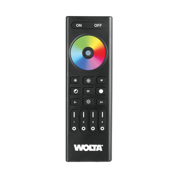 Пульт для светодиодной ленты Wolta WRC-07/BK