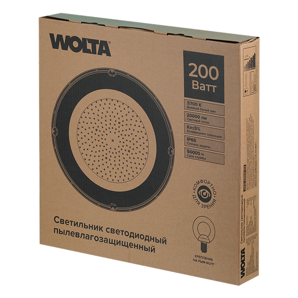 Светильник ЖКХ Wolta UFO-200W/02