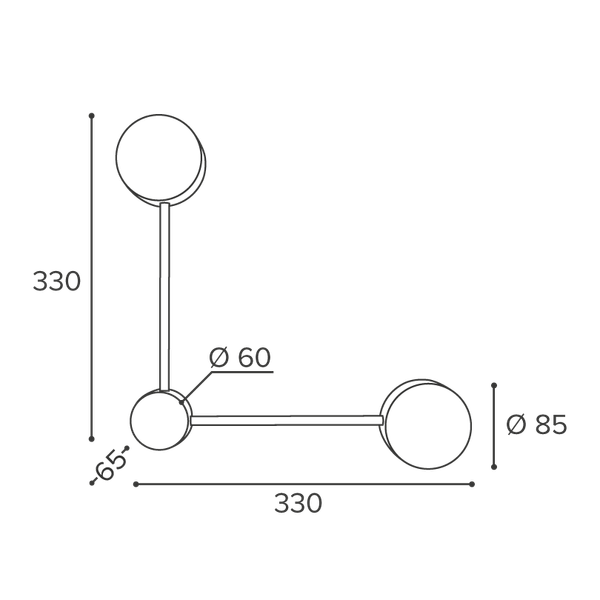 Бра Wolta WSL-GX53/13E